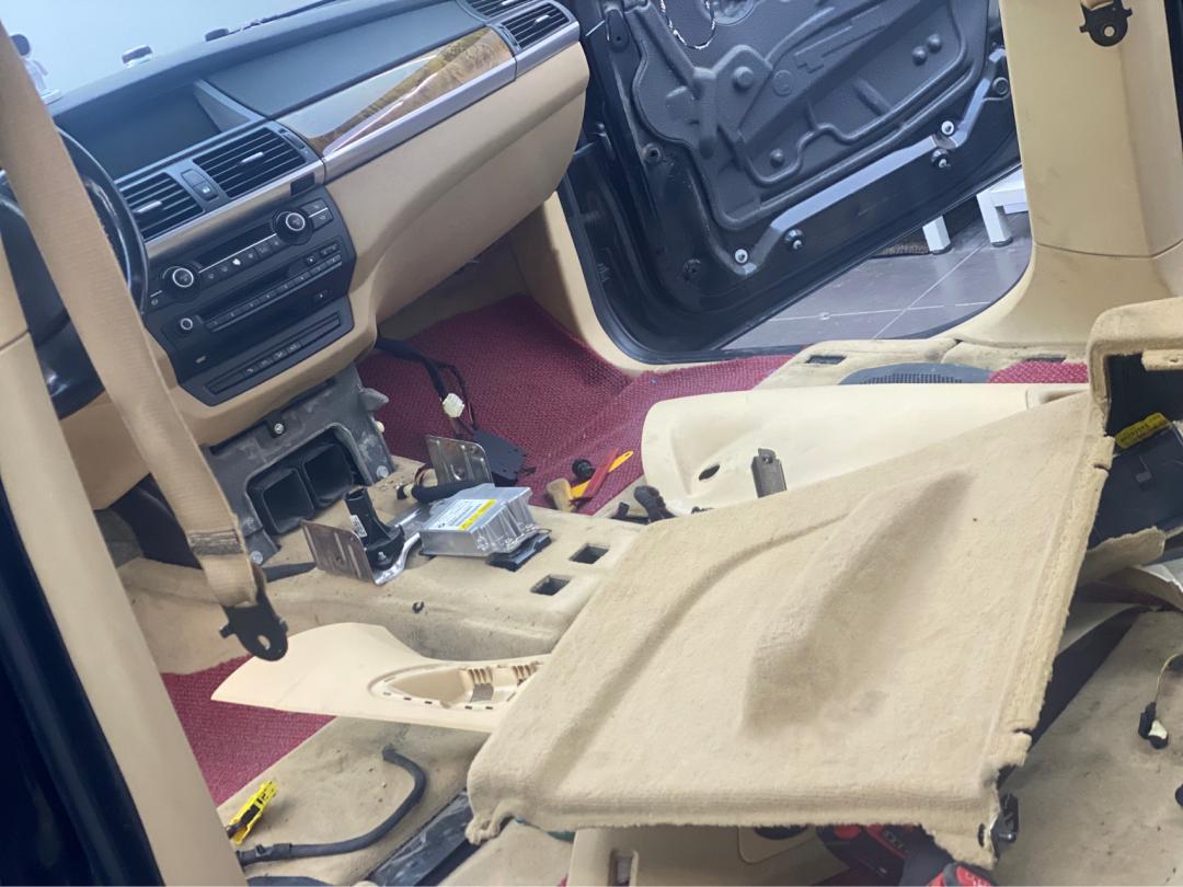 翻新整备一台老x5,翻新08年x5