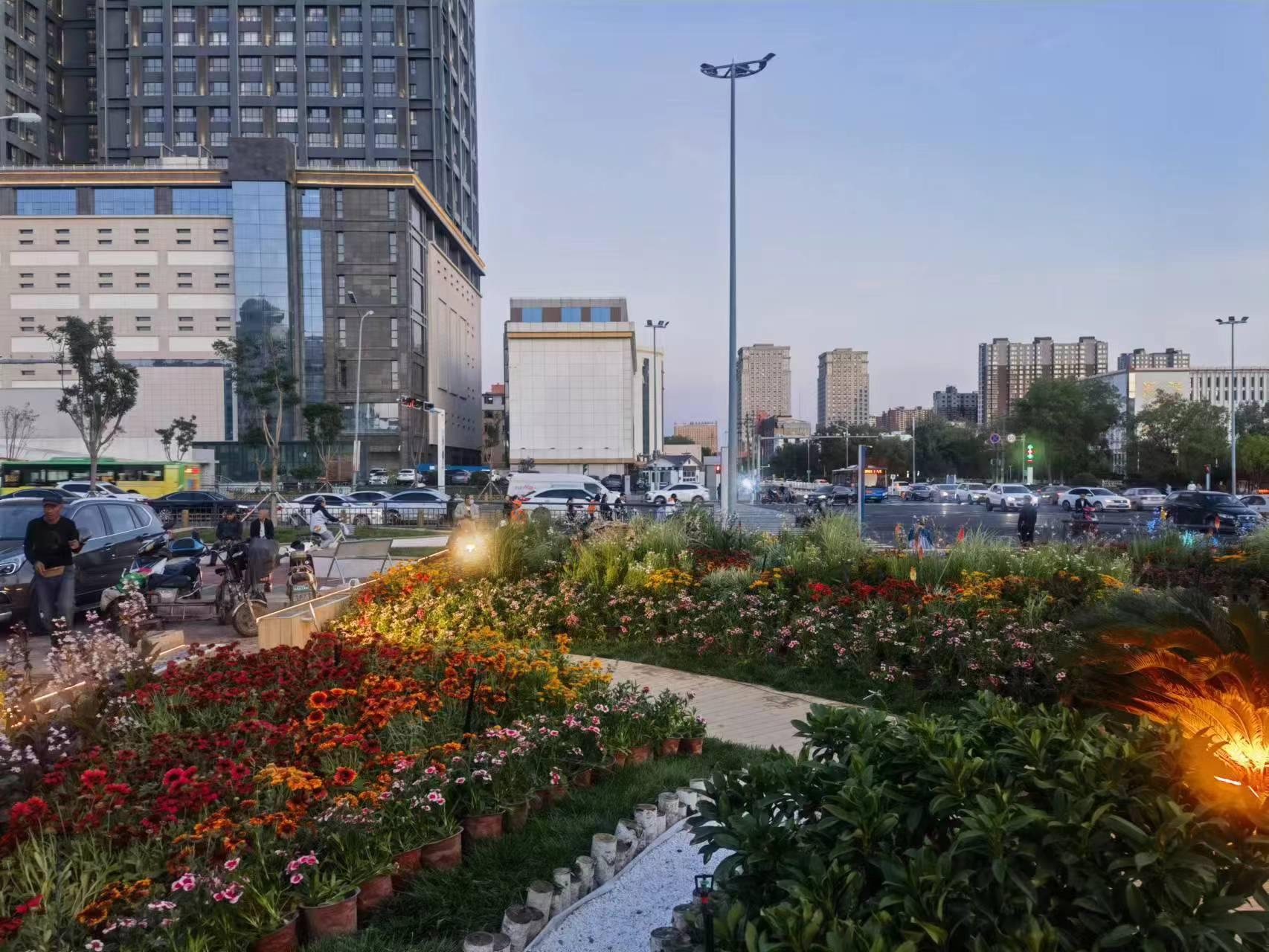 城市景观提升和市容环境同步提升,城市面貌提升绽放新颜值