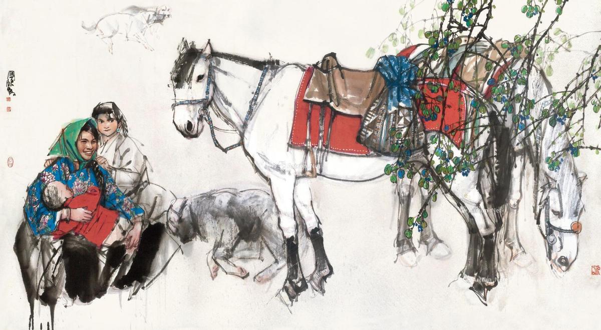 韩干是一位擅长画马的画家吗,韩干为什么能成为一代画马