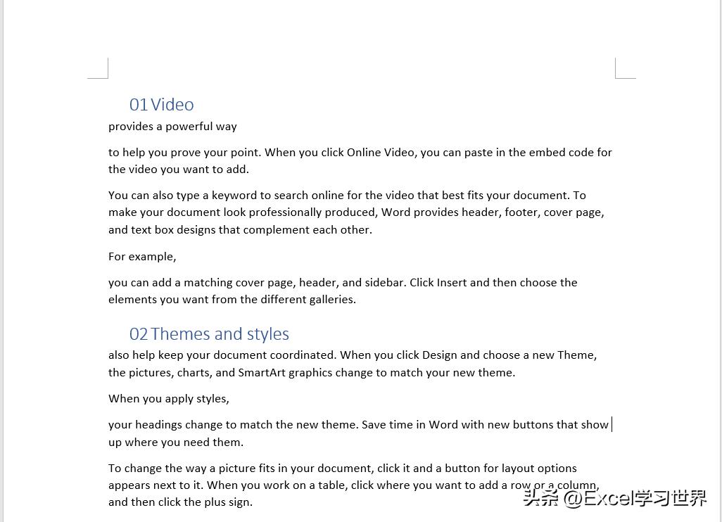 如何在word文档自动生成目录,怎么给word文档自动生成目录