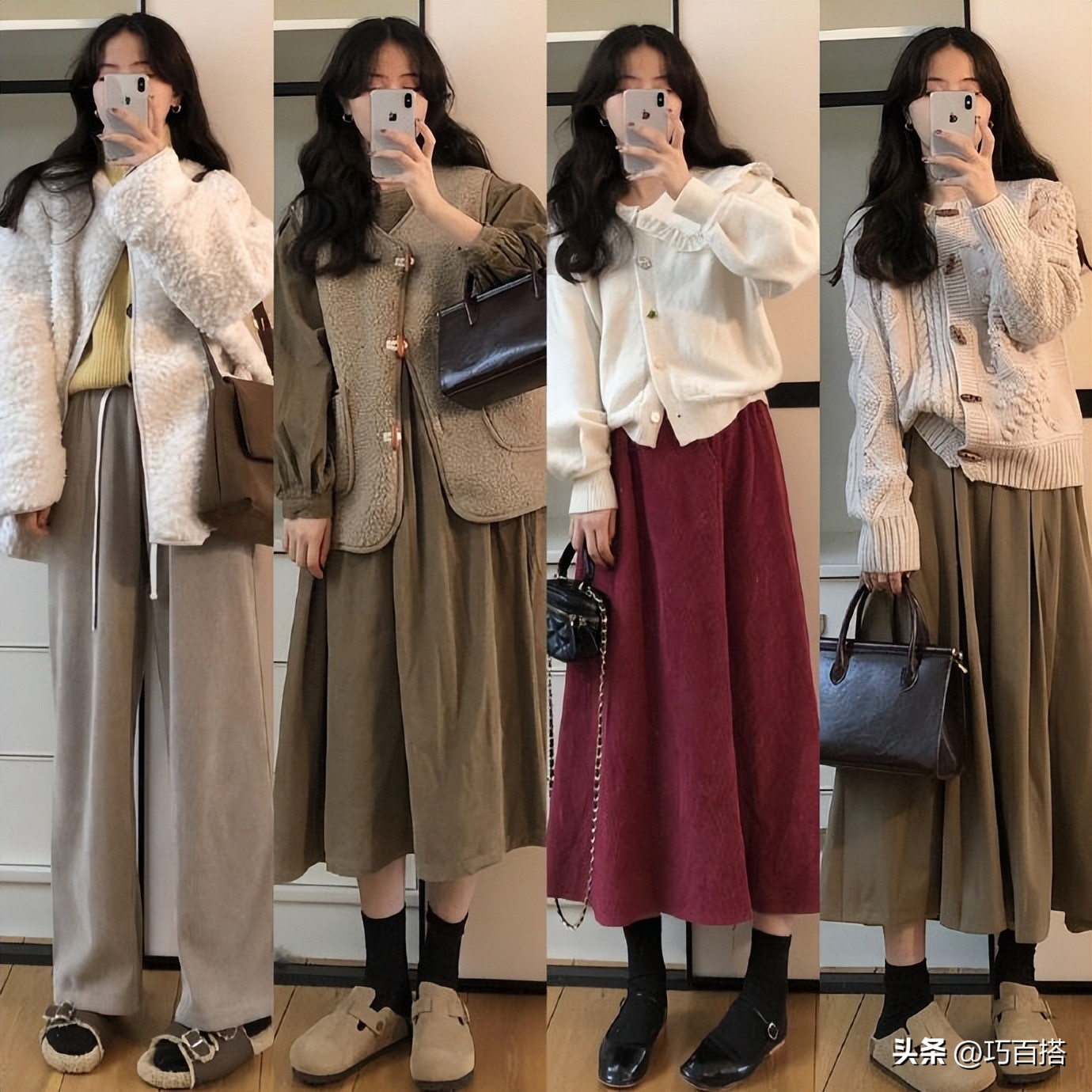 冬天就是要穿暖暖的衣服,冬天就应该穿暖和的衣服