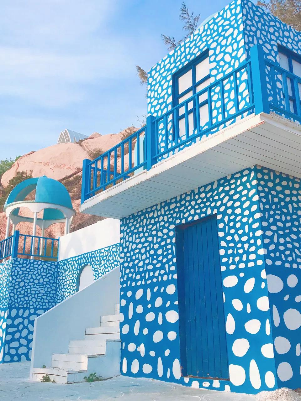 台山那琴海半岛一日游,浮月村碉楼哪一个可以上楼参观