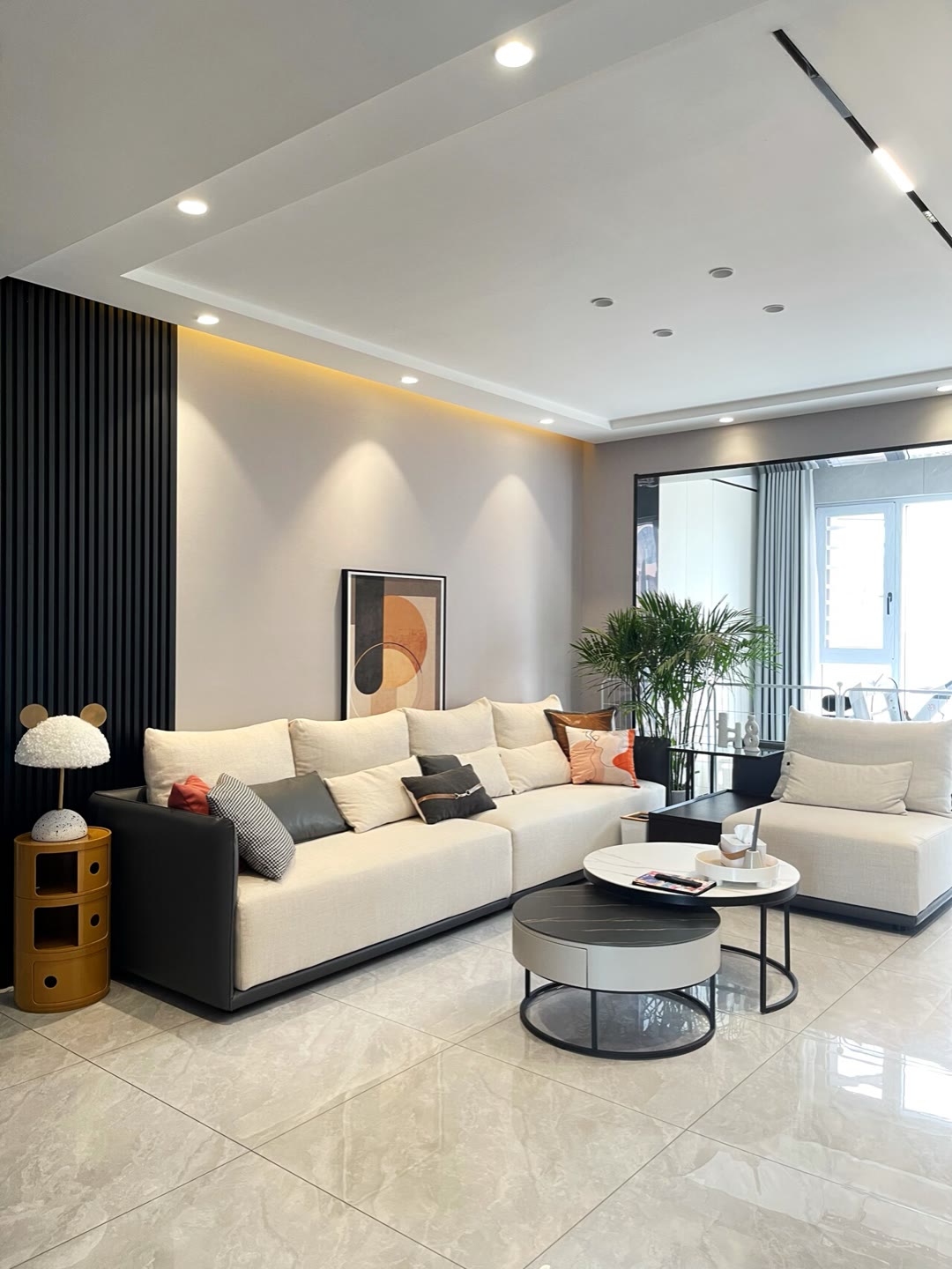 电视沙发背景墙效果图一套,现代简约沙发背景墙效果图