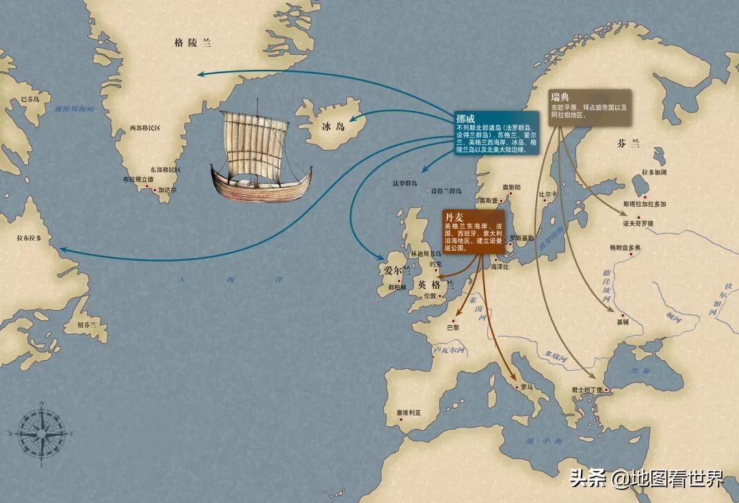 维京帝国的兴衰史,维京传奇七大王国