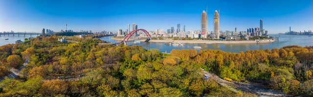 武汉青山江滩攻略,五一武汉青山江滩