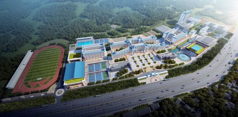广州六中从化校区现场建设进度,广州六中从化校址进度