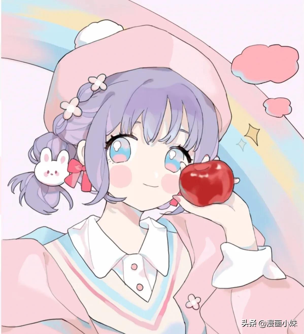 blackpink闺蜜头像2人一人一张,动漫头像女生2021最火闺蜜头像