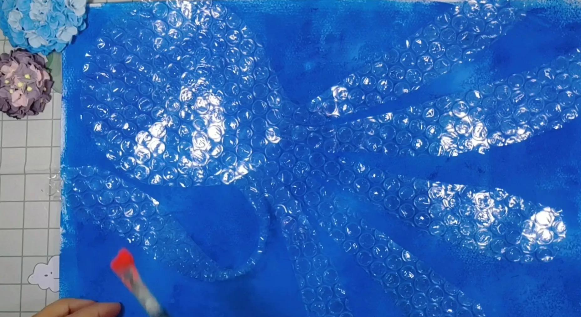 儿童画教程：柔软的章鱼