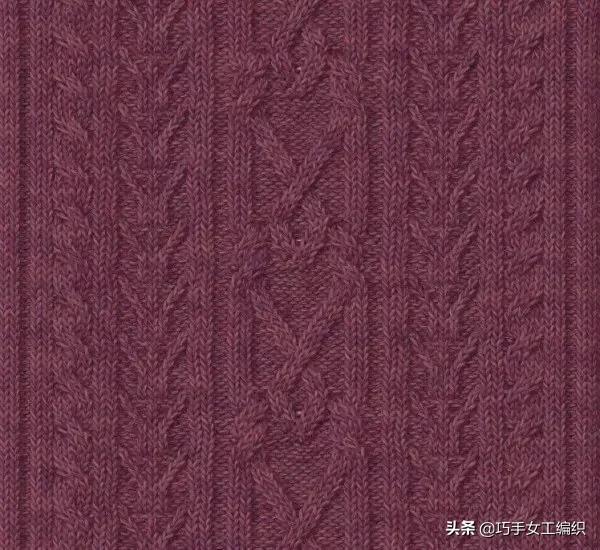 推荐一款精致又实用的毛衣,几款漂亮的棒针花样值得收藏