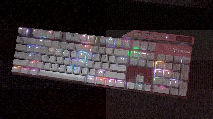 雷柏v700rgb机械键盘用什么轴,雷柏v700rgb合金版是热插拔吗