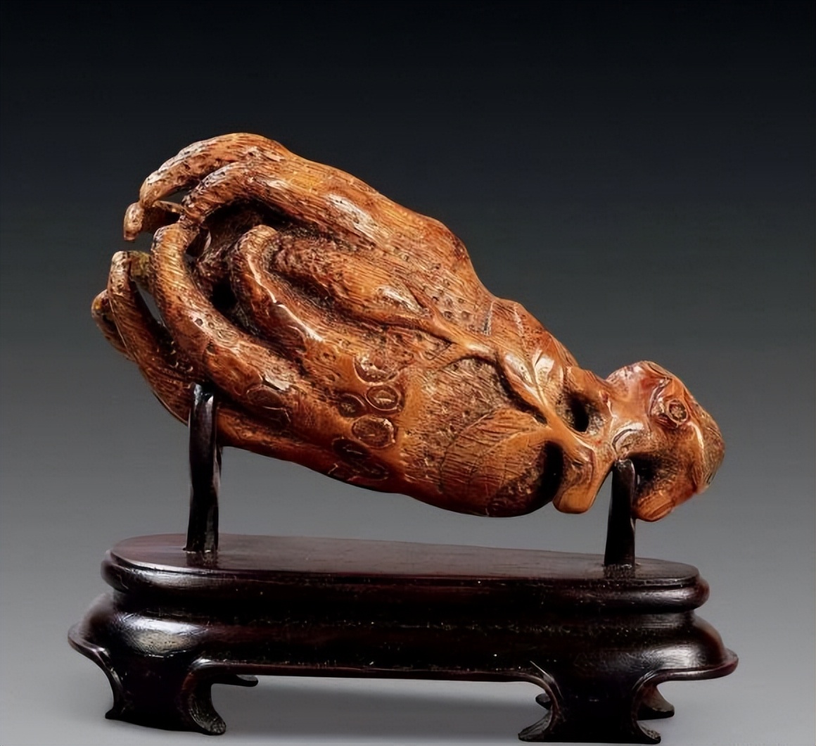 逆天竹根雕变废为宝,竹根雕金蟾这才是真正的变废为宝