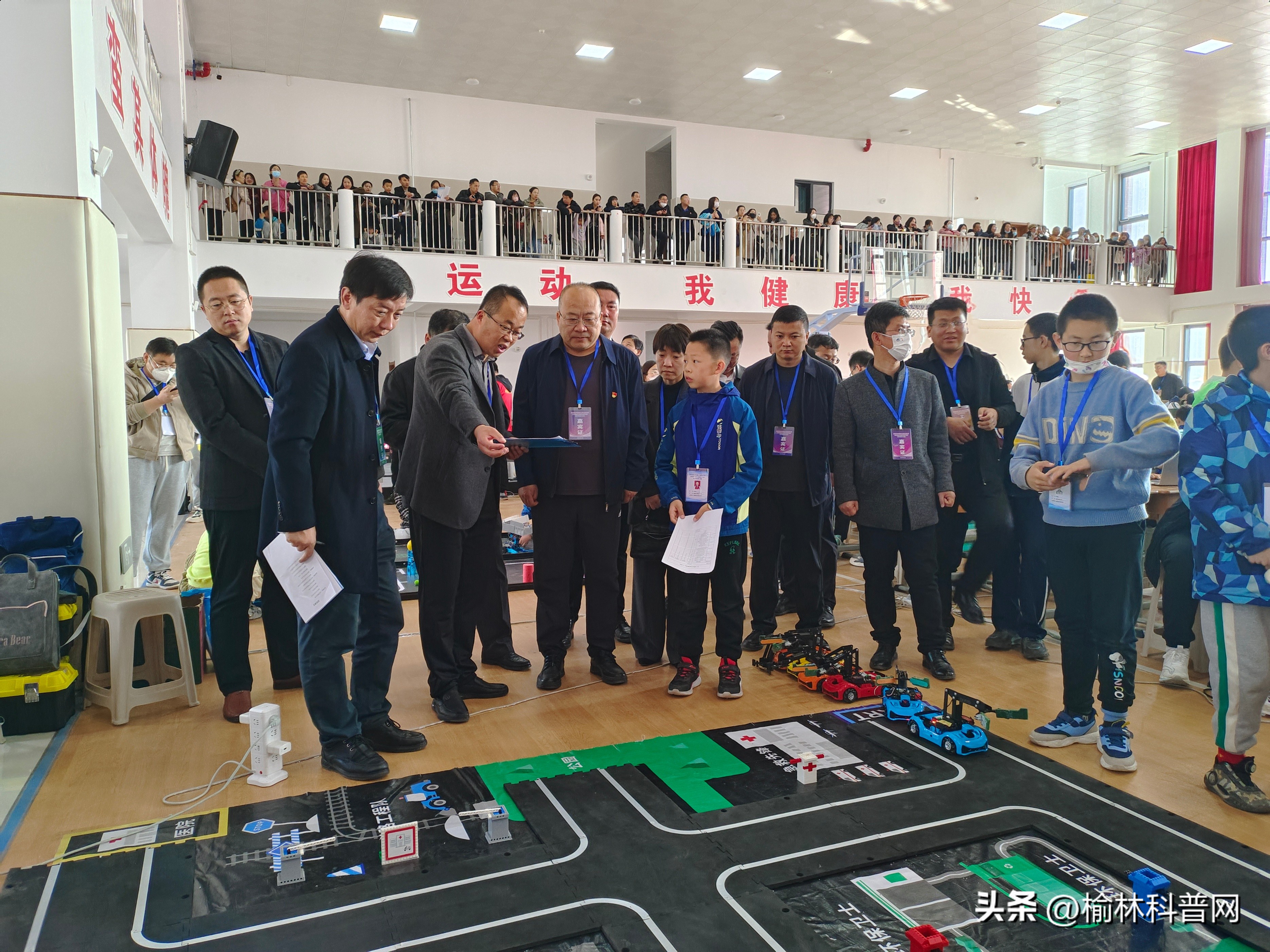 创新科技竞技未来：陕西青少年机器人竞赛榆林赛区暨榆林市第十三届知识产权杯青少年机器人竞赛成功举办