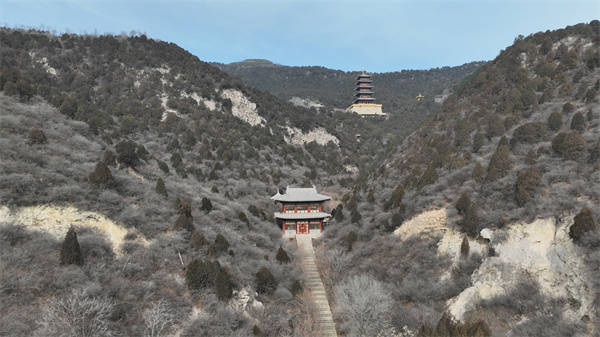 太原太山景区照片,山水太原经典景点