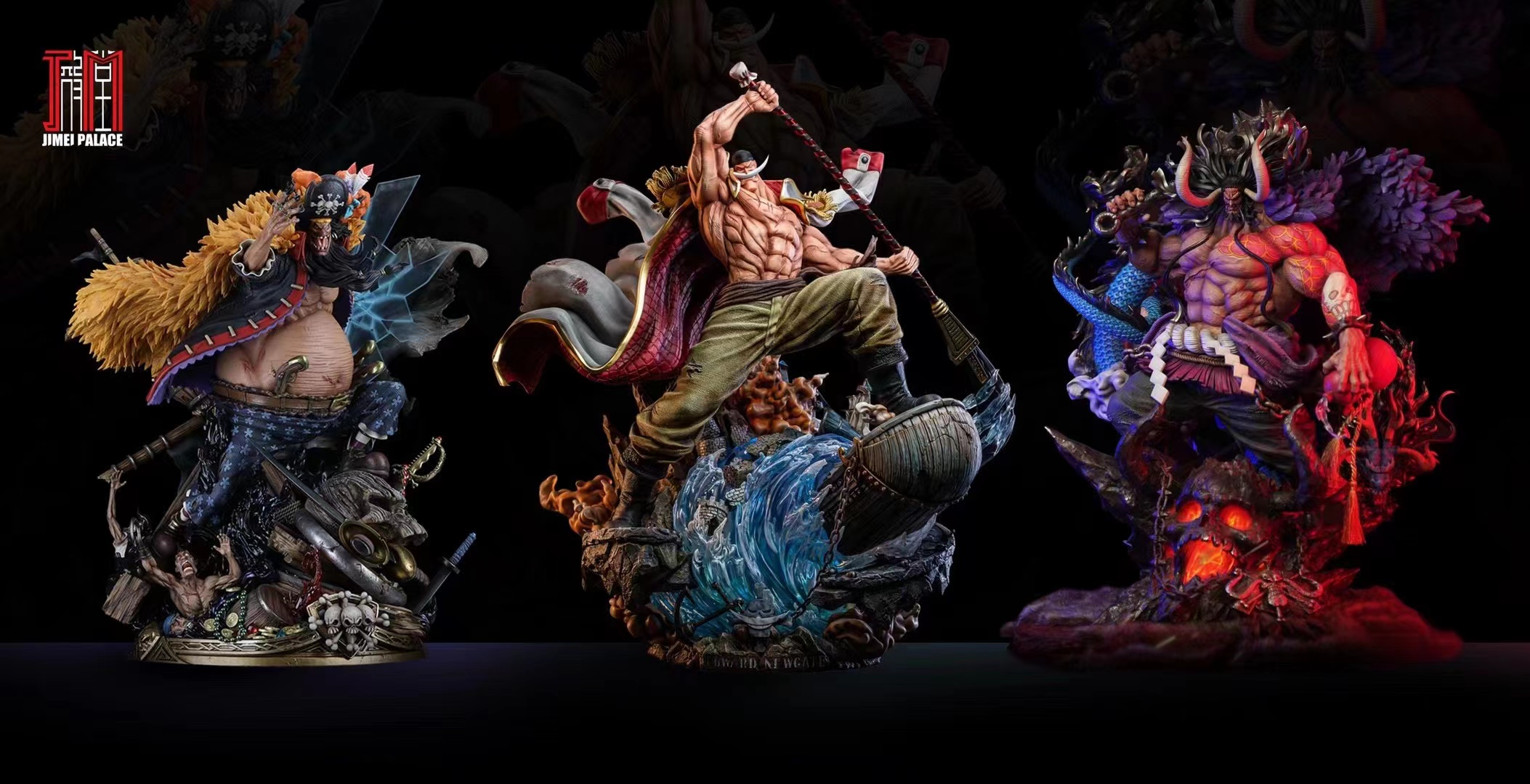 集美殿堂凯多手办,25周年海贼王手办