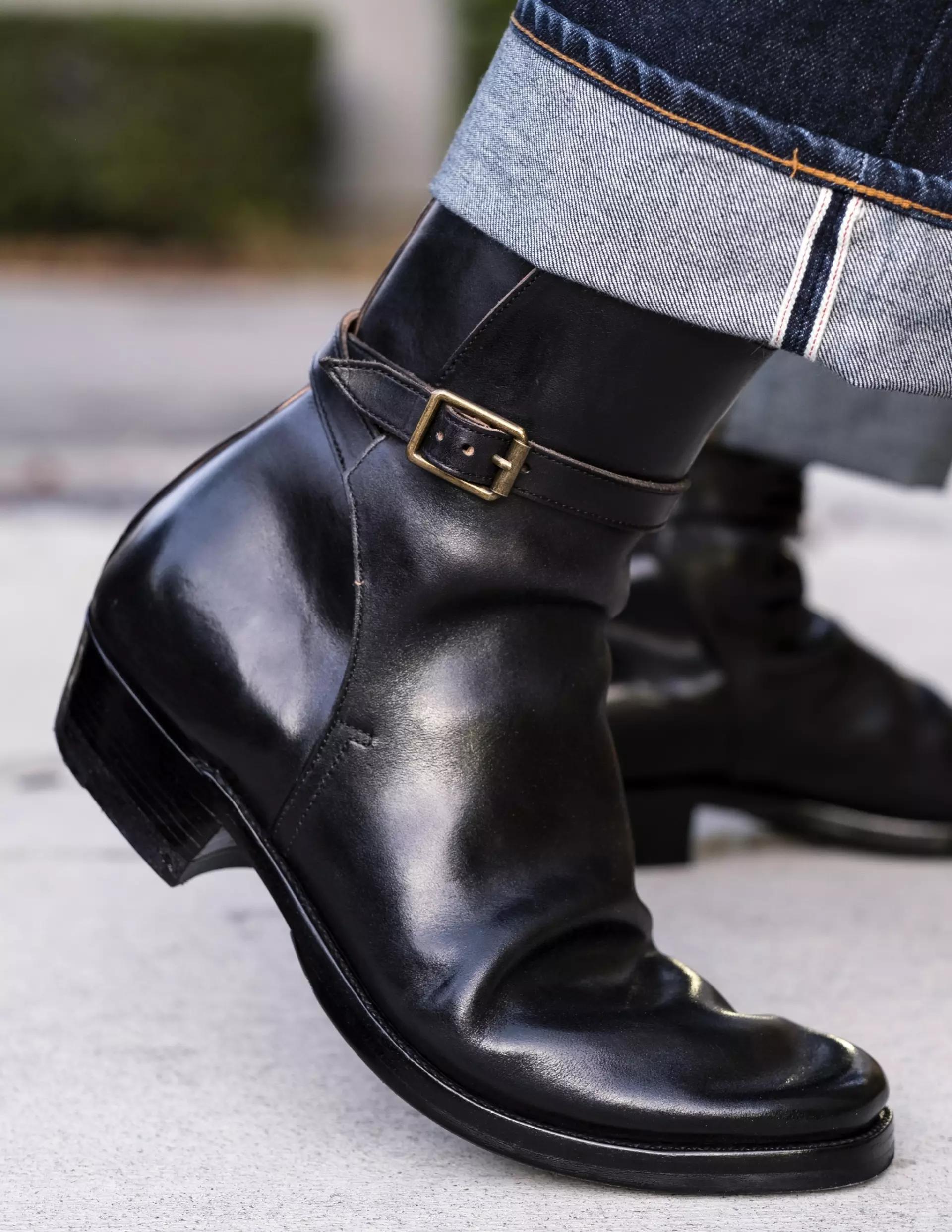 ins博主DenimDentist单宁牙医Jeff的XBXS马靴开箱评测