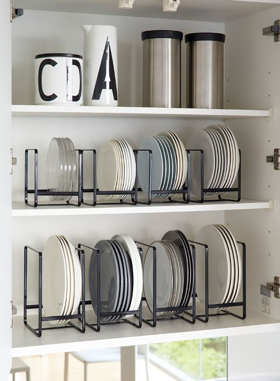 厨房吊柜怎么收纳最合理,厨房吊柜收纳整理技巧