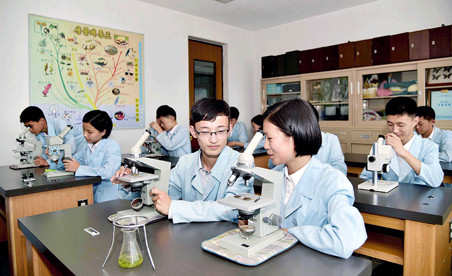 朝鲜最顶尖的高中生,朝鲜顶尖高中