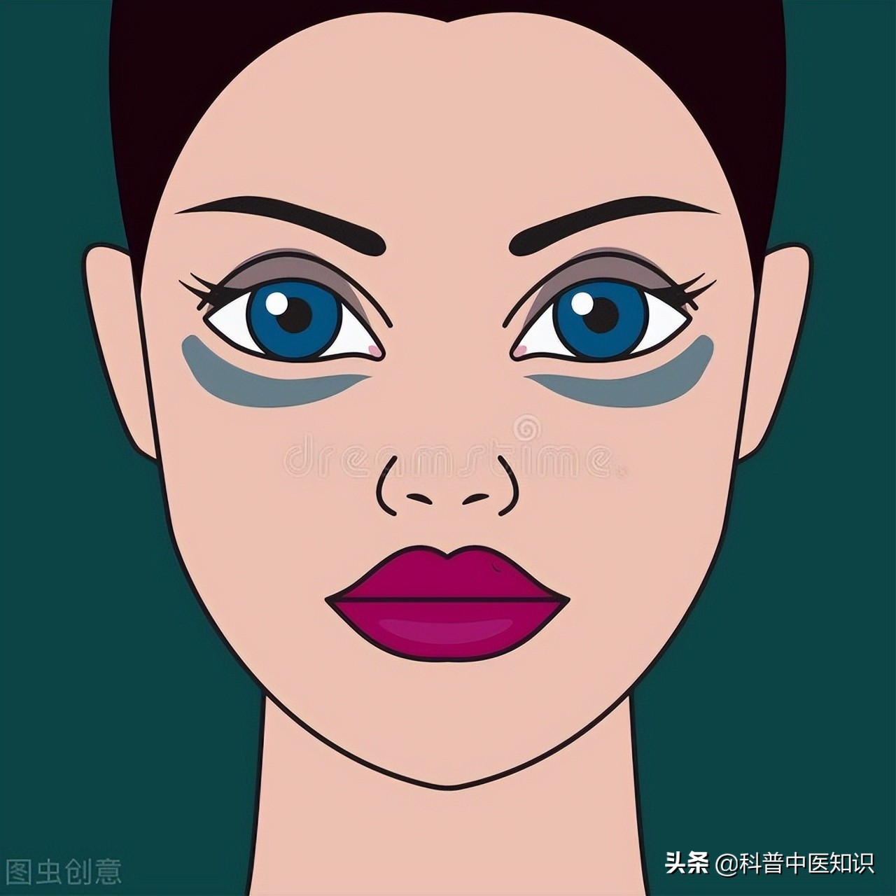 气滞血瘀黑眼圈怎样治疗,血瘀型黑眼圈吃什么中药