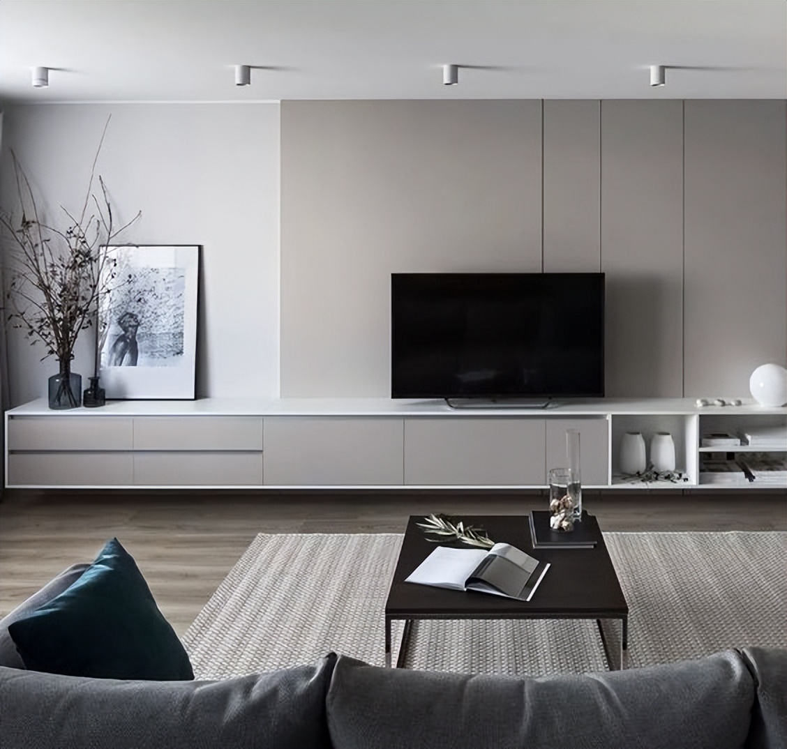 装修师傅不建议做悬空电视柜,电视旁边装饰柜做多深比较好