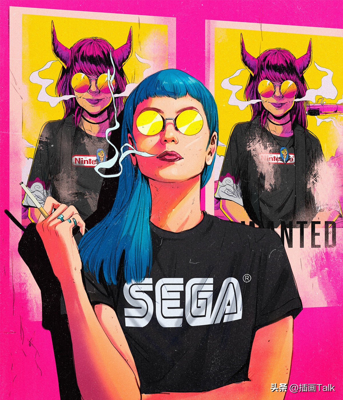 巴西插画师作品,巴西插画大师作品