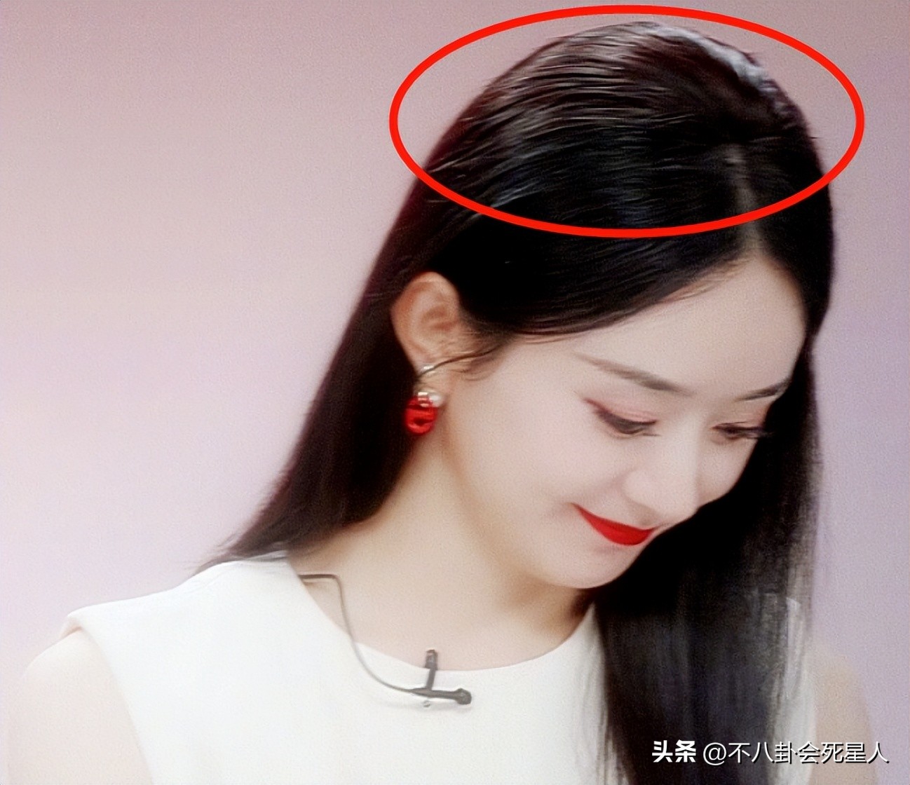 杨幂用生发液长出头发,杨幂的生发液长出头发了