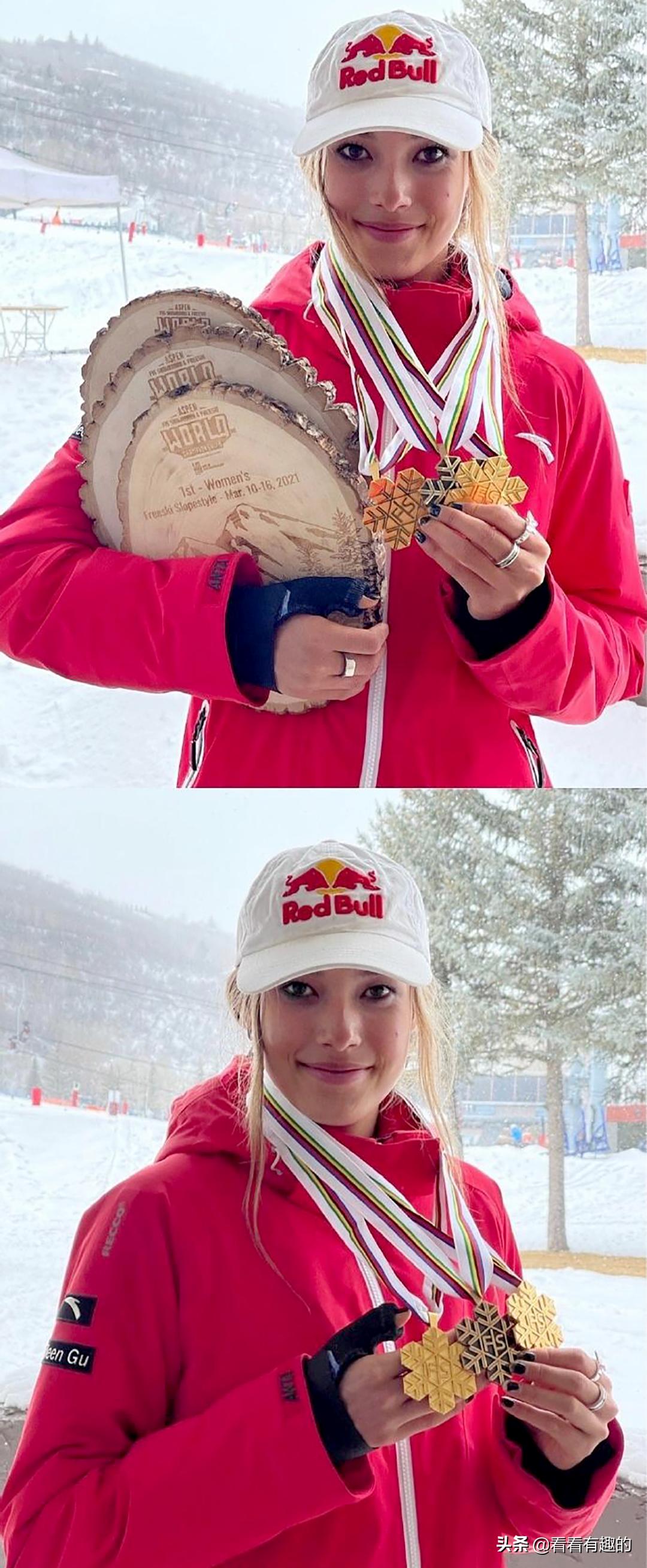 谷爱凌认为最重要的事,18岁的谷爱凌腾空而起