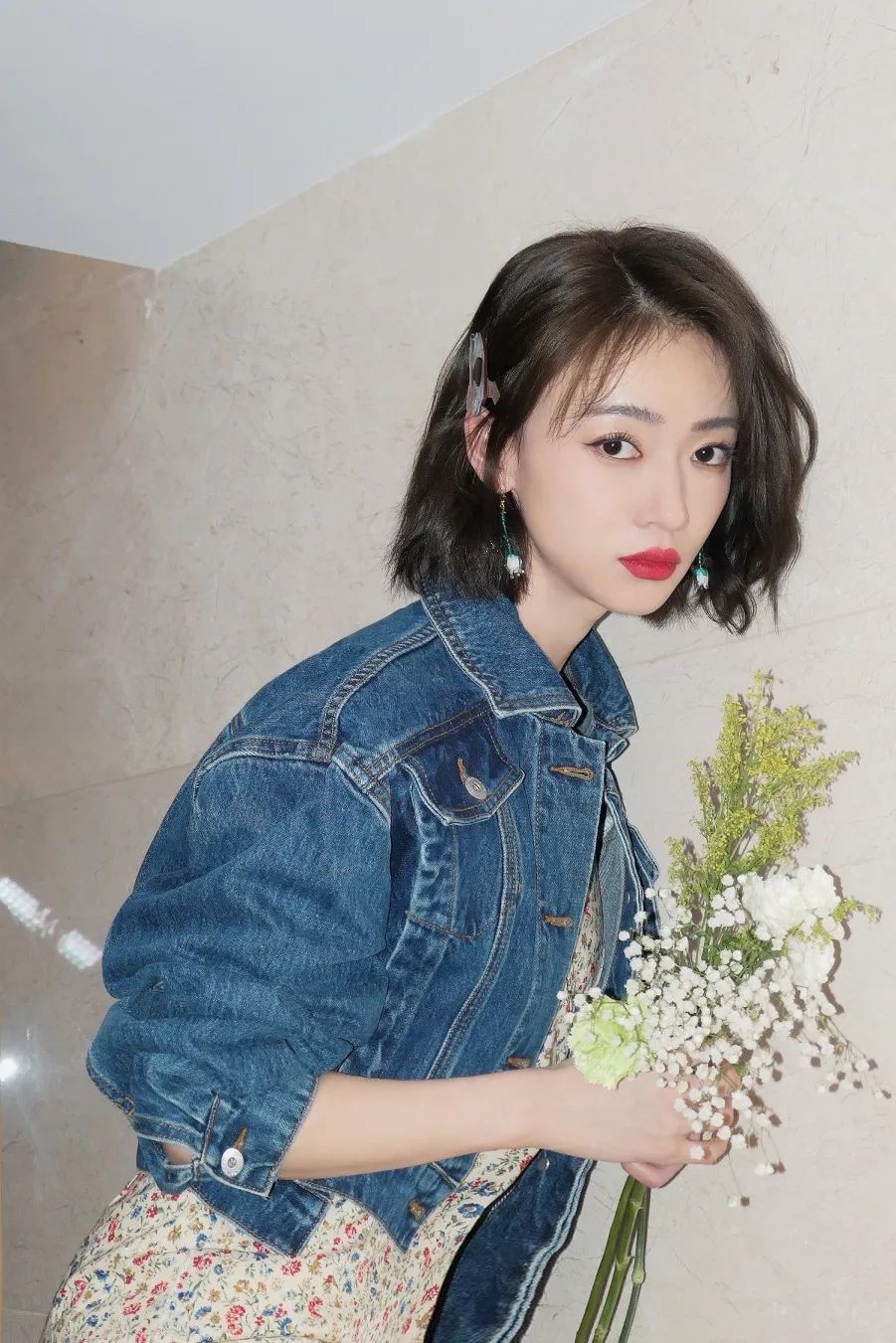 宋慧乔短发怎么打理好看又简单,宋慧乔同款短发适合方脸型