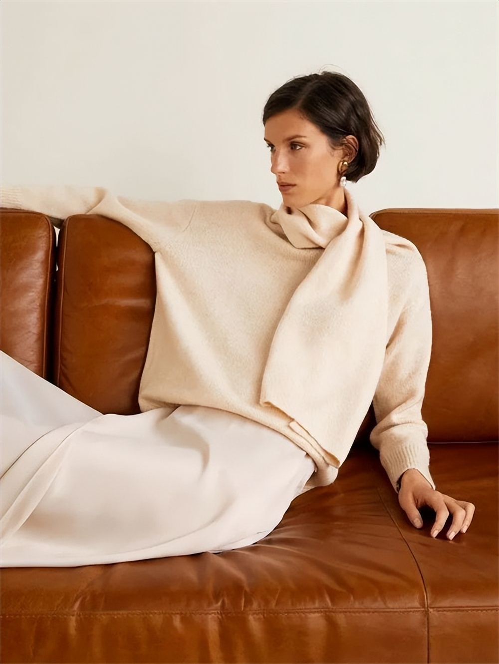 奶油色好看不好看,高级又治愈奶油色