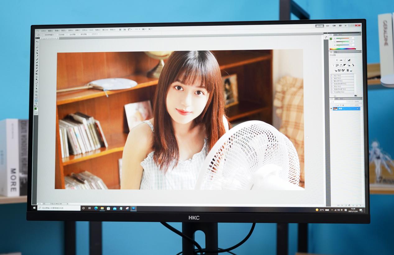 hkct2751q显示器颜色校准,hkcg271q170hz显示器测评