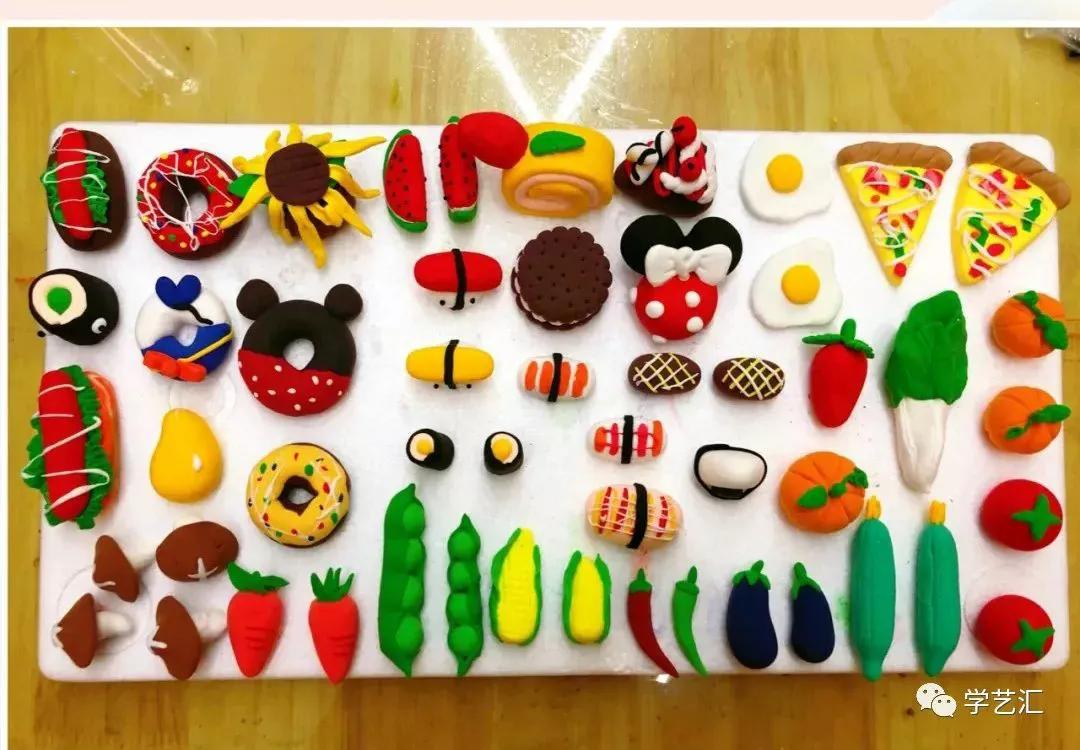 粘土手工让人想不到的超级作品,粘土手工100种简单合集