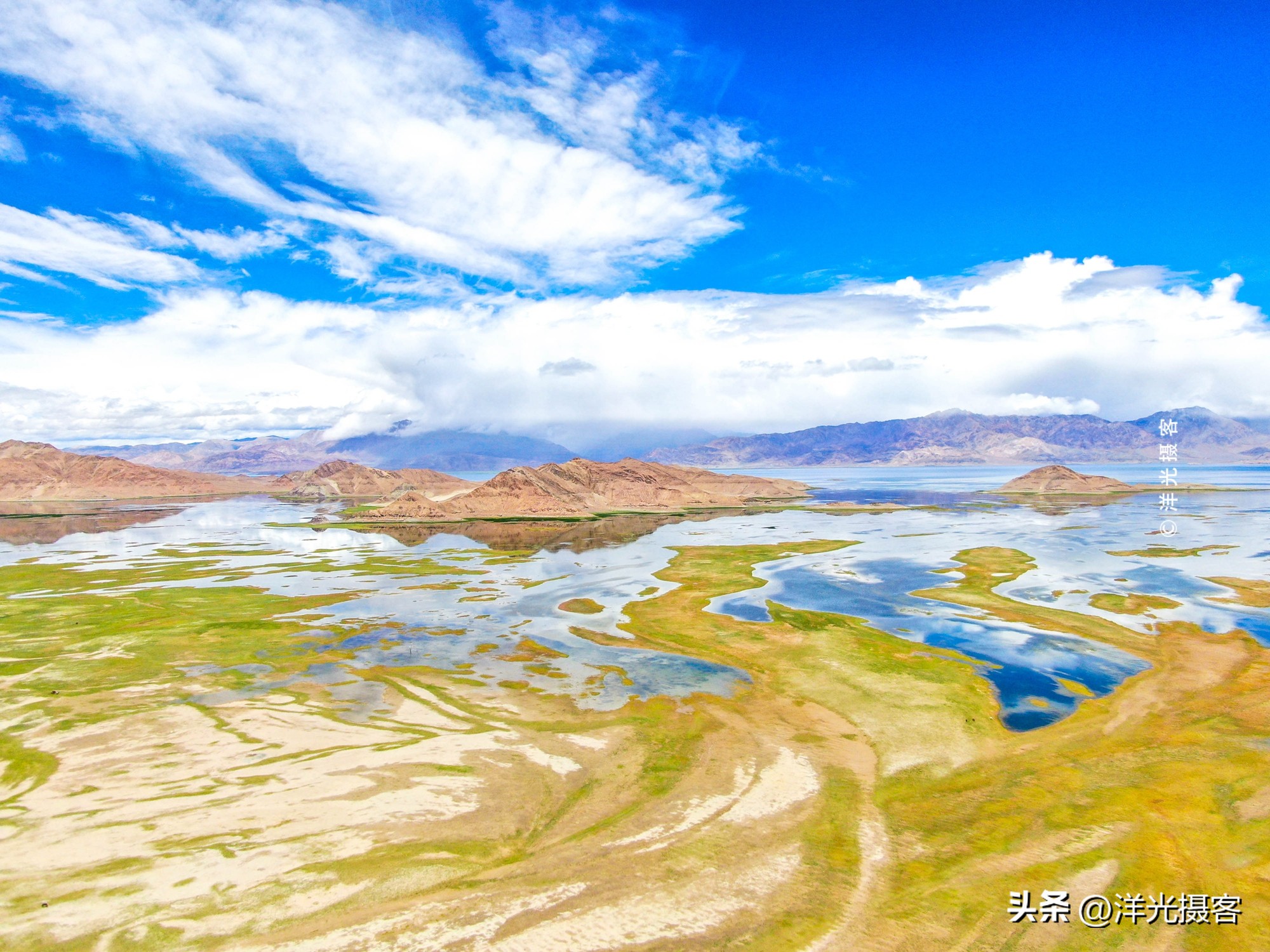阿里神山圣湖景区,西藏阿里神山圣湖的风景