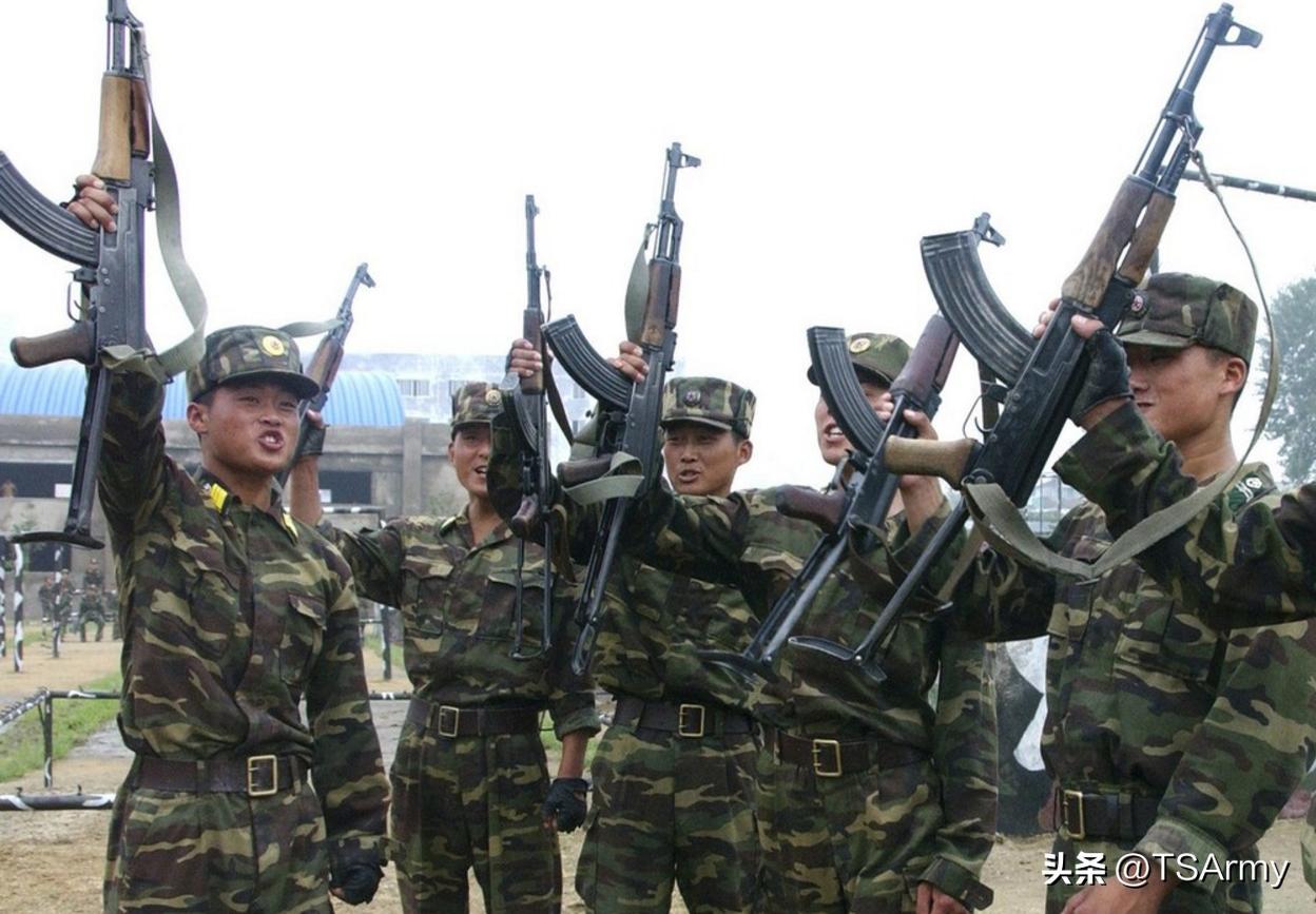 抗美援朝56式半自动步枪,朝鲜ak系列