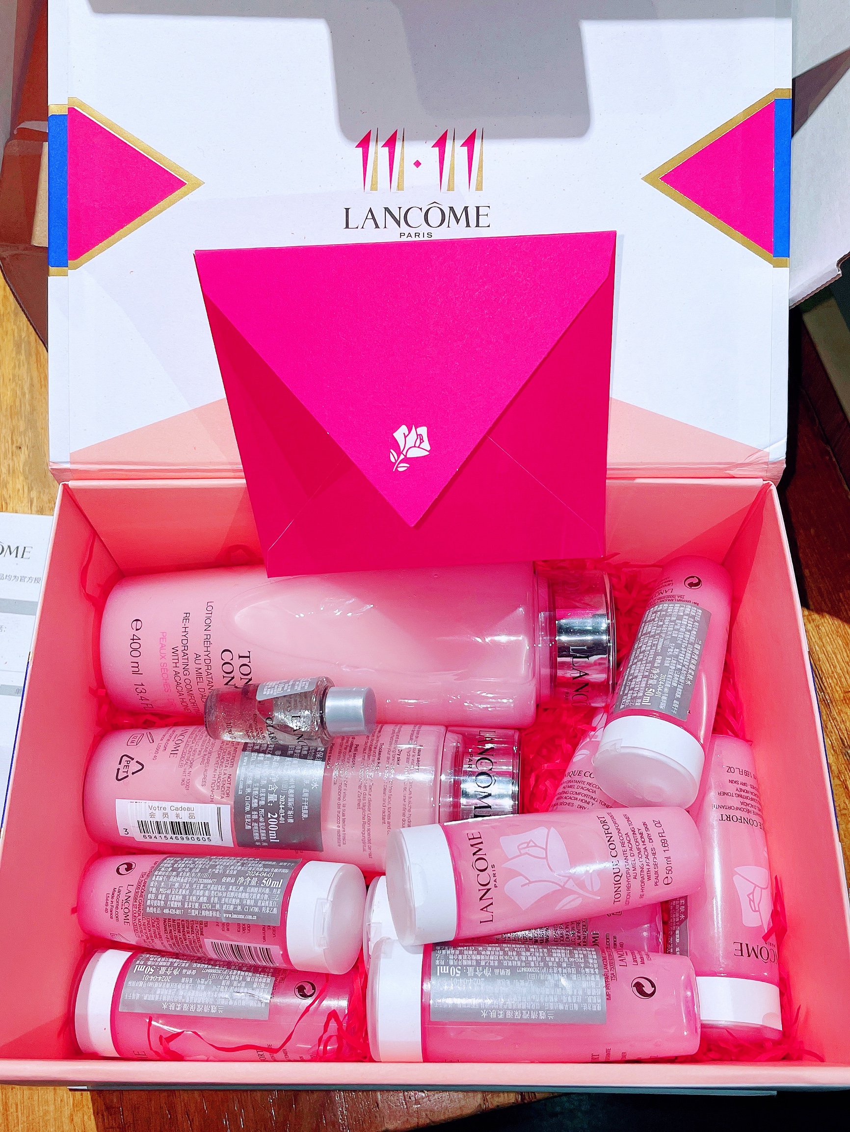 兰蔻粉水400ml正品兰蔻旗舰店,兰蔻粉水和兰蔻大粉水的区别