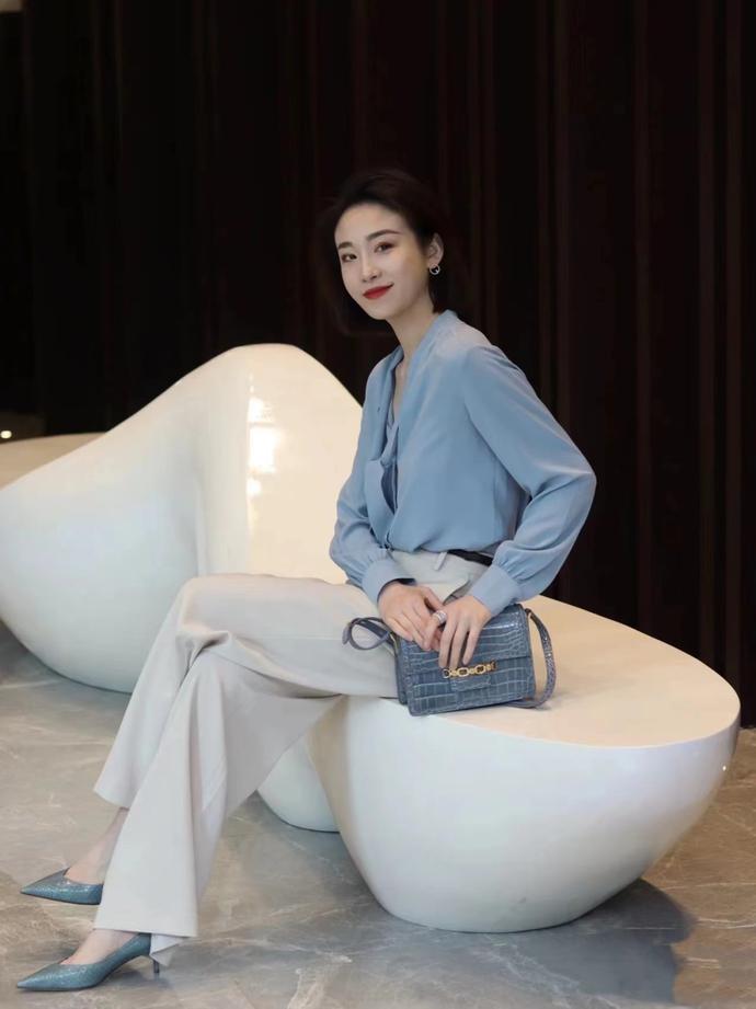 150小个子显高穿搭阔腿裤女,小个子如何选择阔腿裤显瘦显腿长