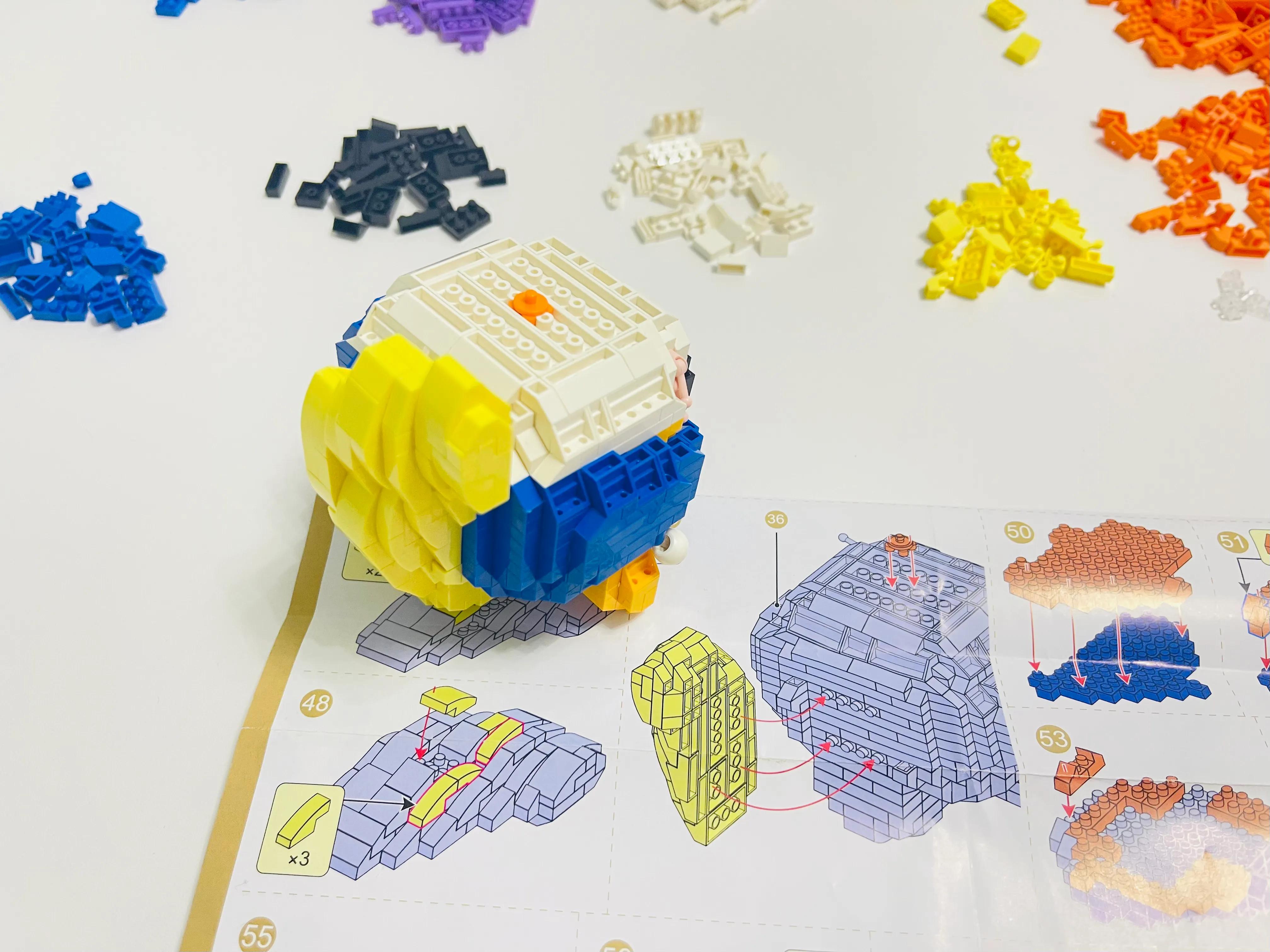 loz小颗粒积木,loz戴珍珠耳环的喵解析