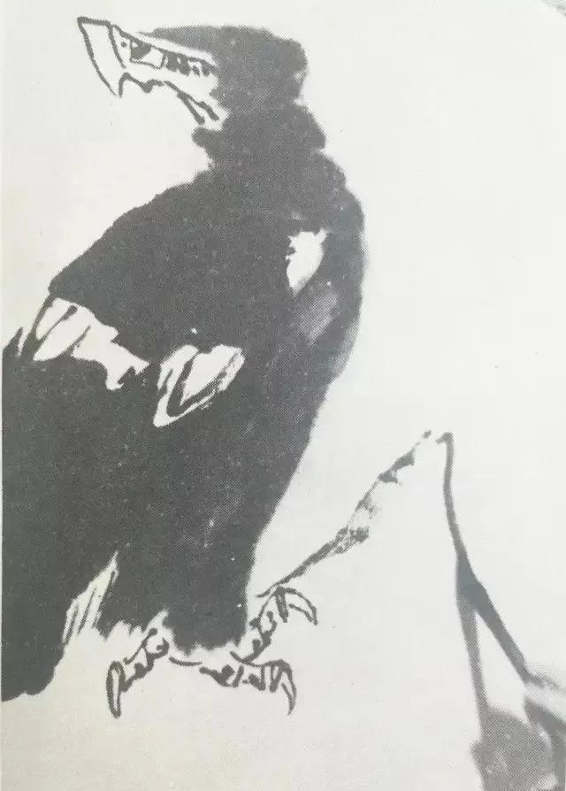 国画大师李苦禅一步一步教你画“四绝神鹰”，经典好学