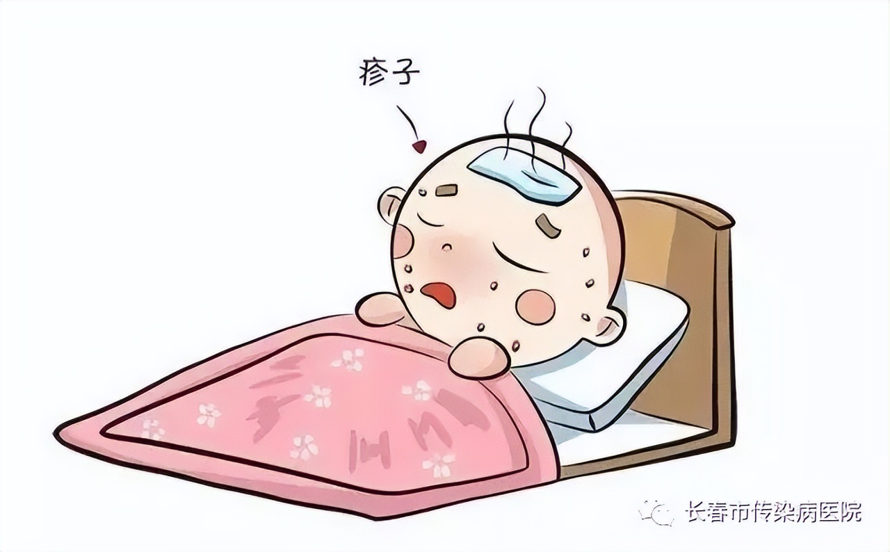 春季传染病麻疹的预防知识图片,健康科普儿童荨麻疹护理