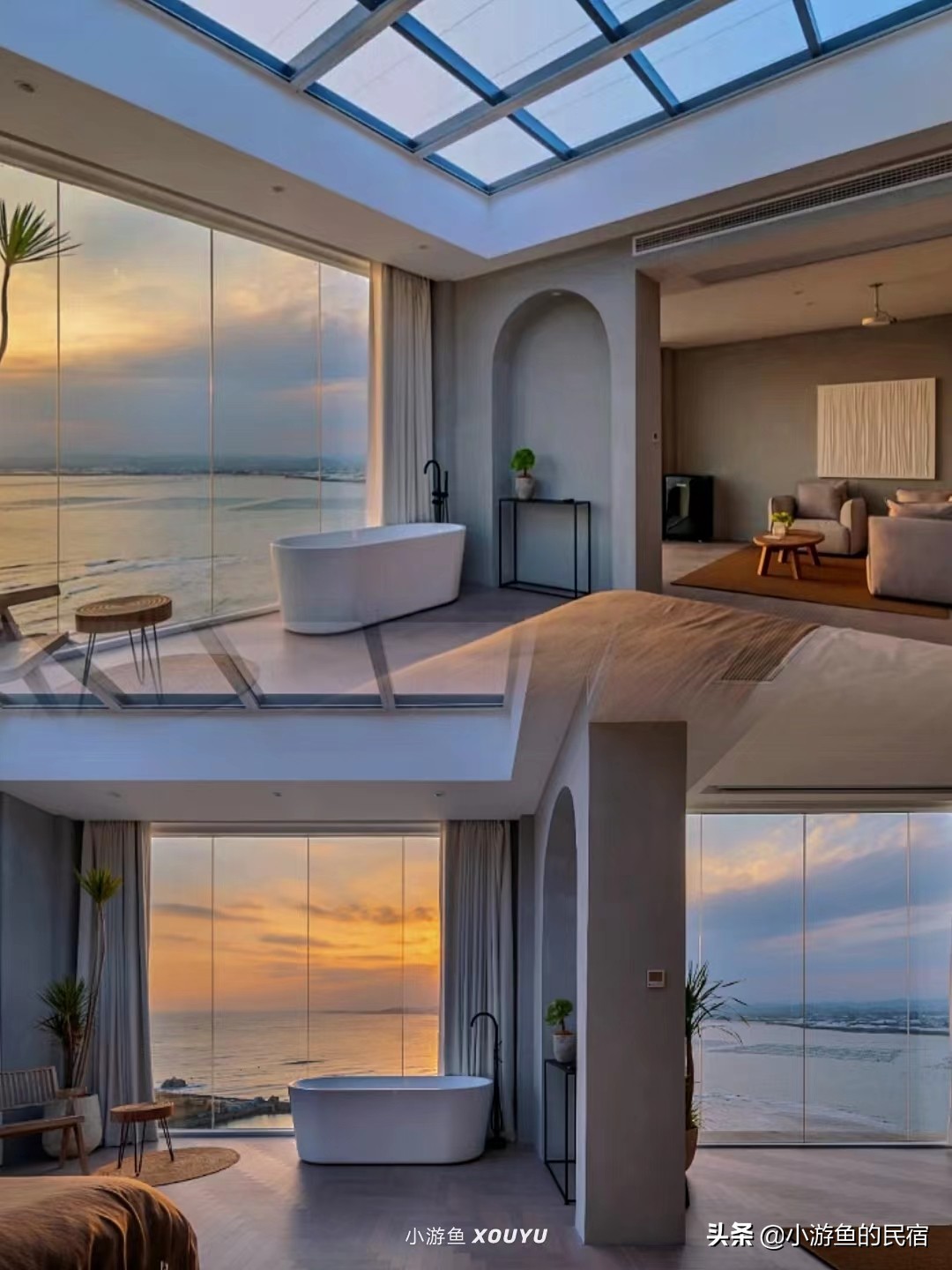 火山岛民宿别墅靠海,火山岛民宿两房