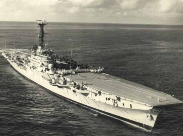 花三千万买澳洲航母,墨尔本号航母拆解