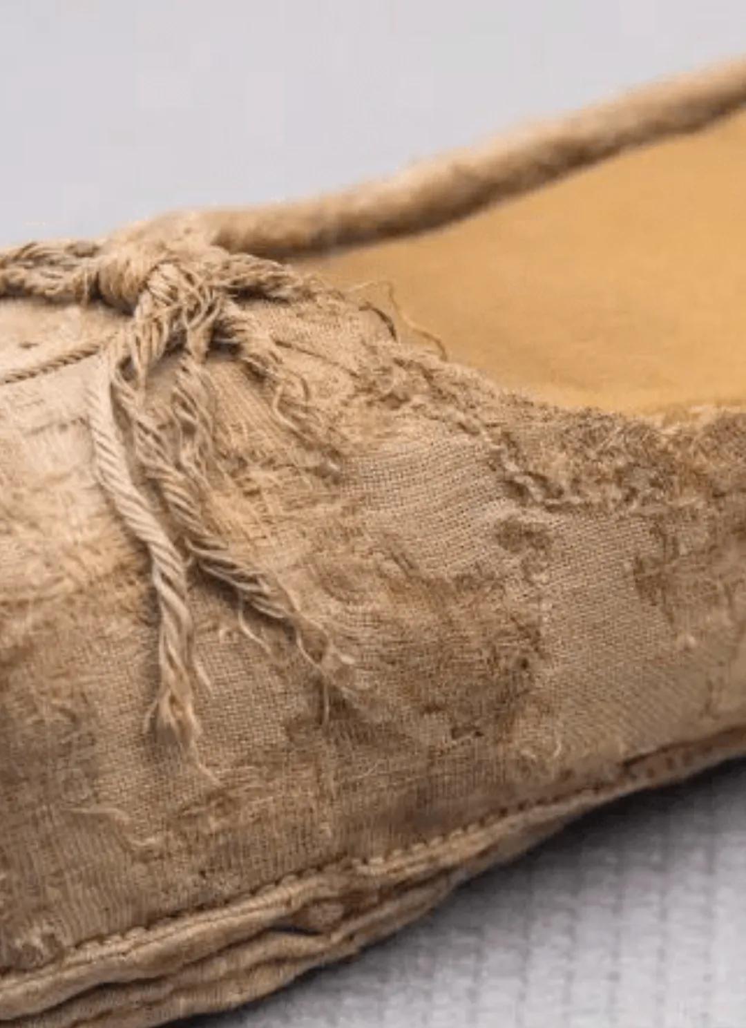 真实出土的古代鞋子,古人的鞋子长什么样