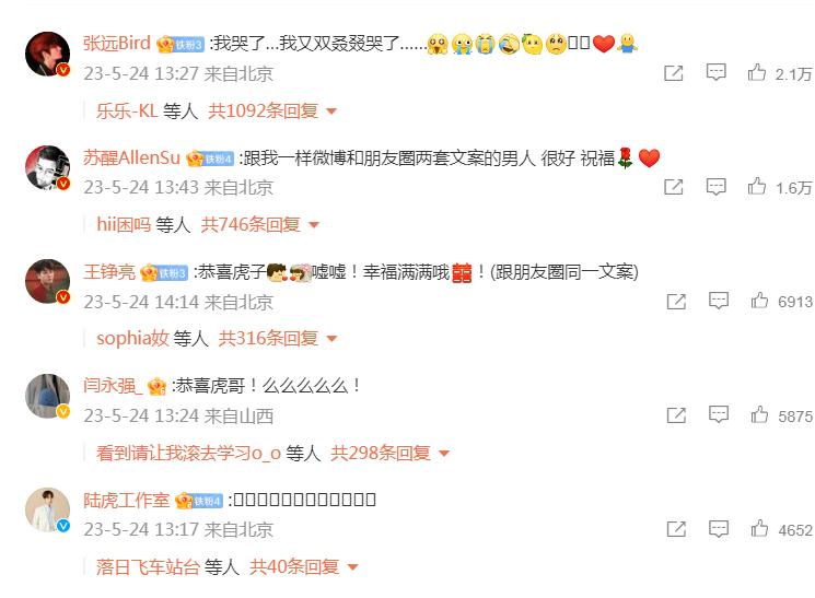 苏醒陆虎结婚了吗,陆虎陈曌旭结婚