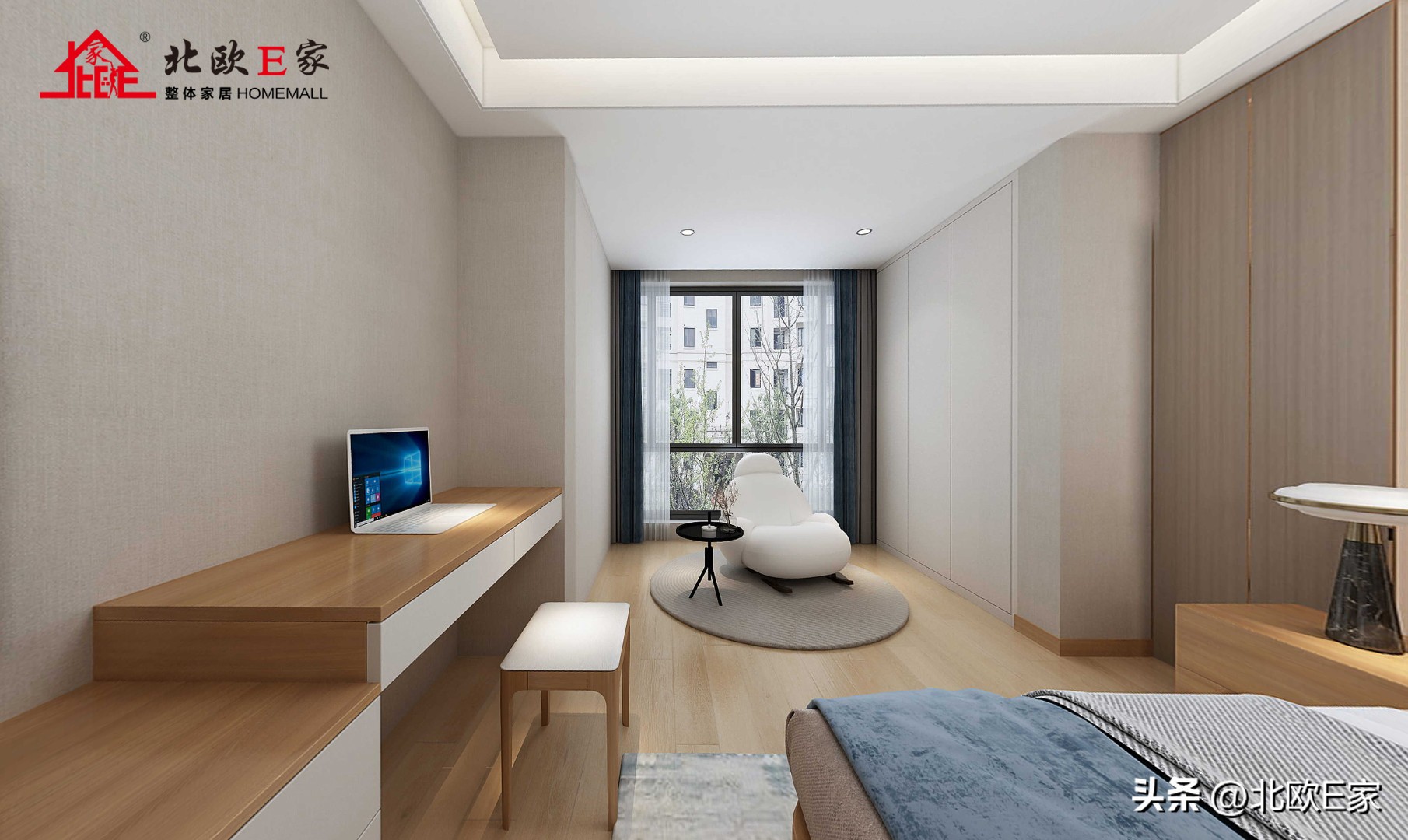 日系北欧风小居室,北欧风幸福小家
