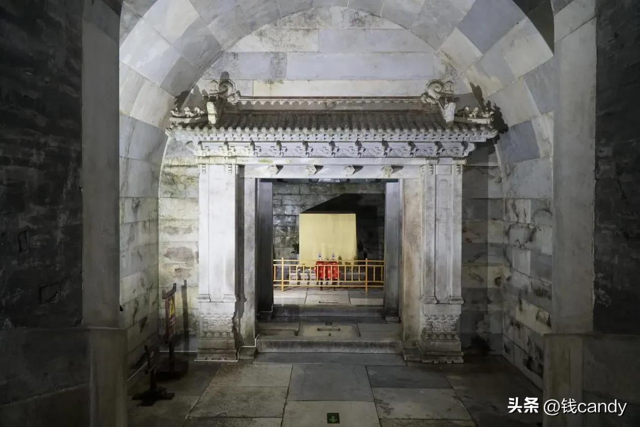 1979年慈禧地宫平面图,1979年清理慈禧地宫视频