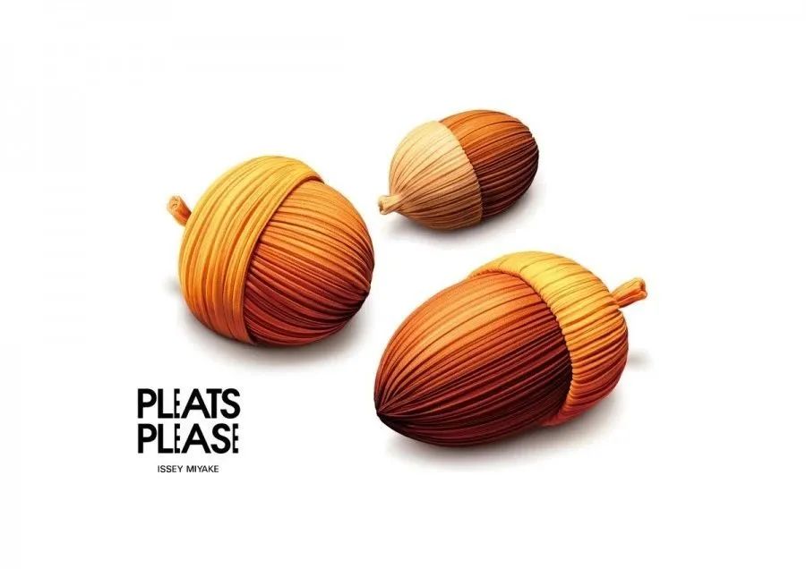 三宅一生的海报，设计同样是绝了