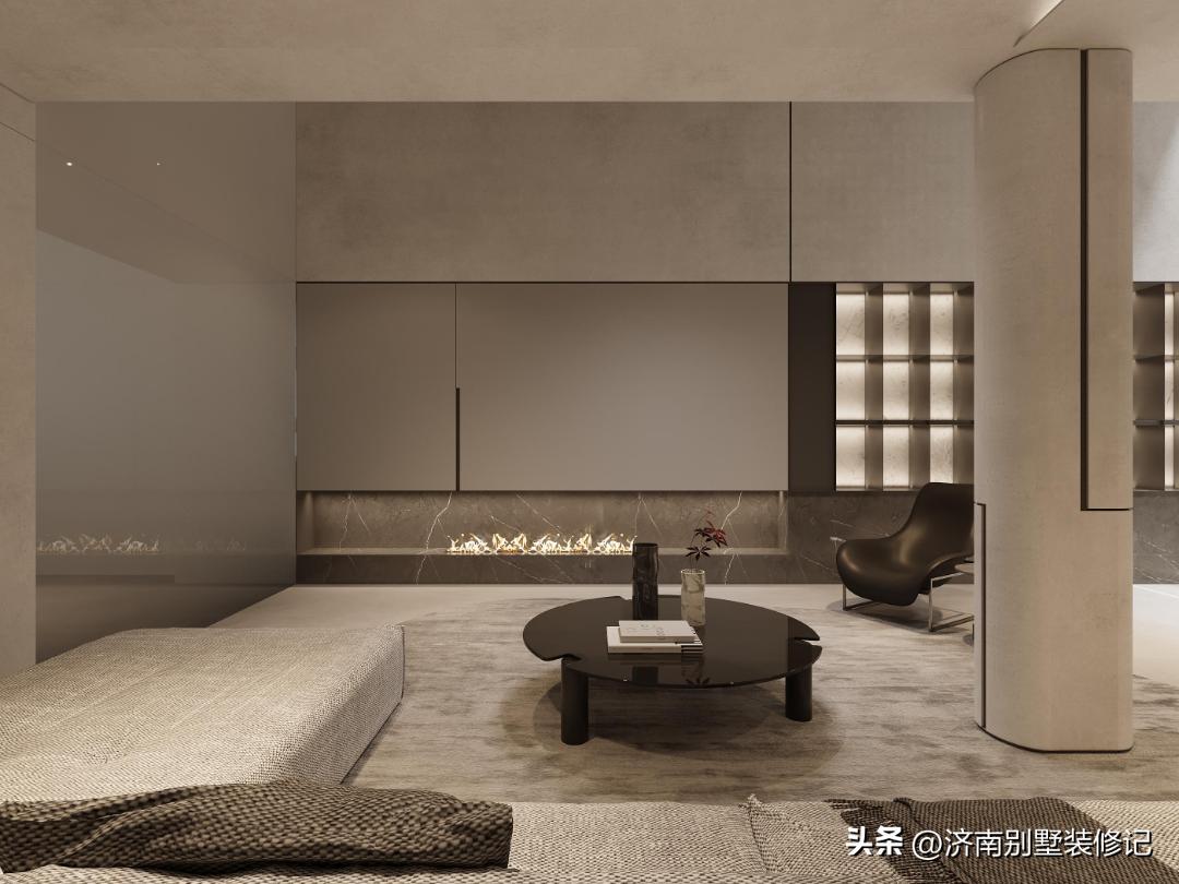 极简风美宅设计,秋冬现代轻奢风格美宅图片