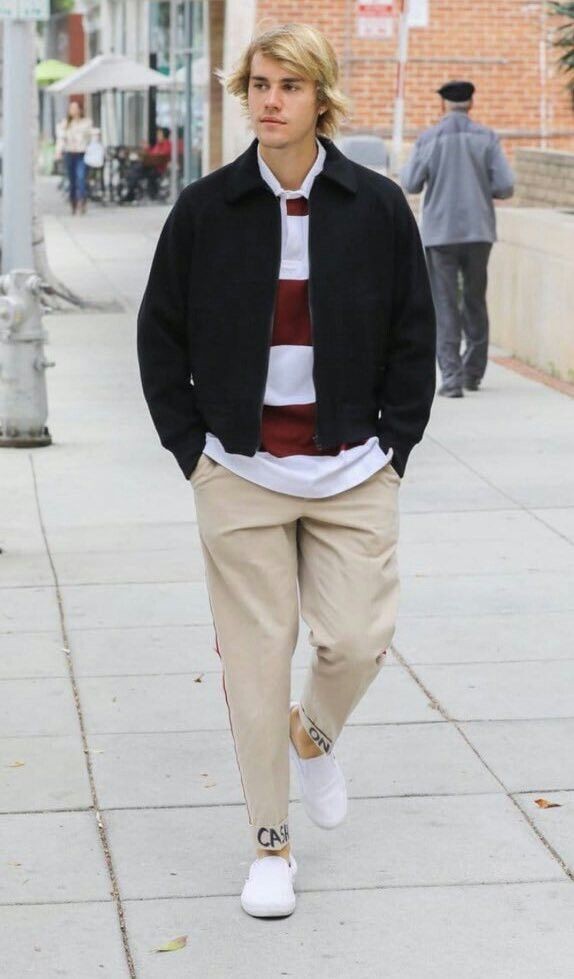 男人应该穿西裤,男人穿的休闲西裤