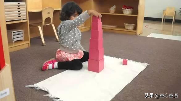 蒙氏教具手工区,蒙氏圆教具