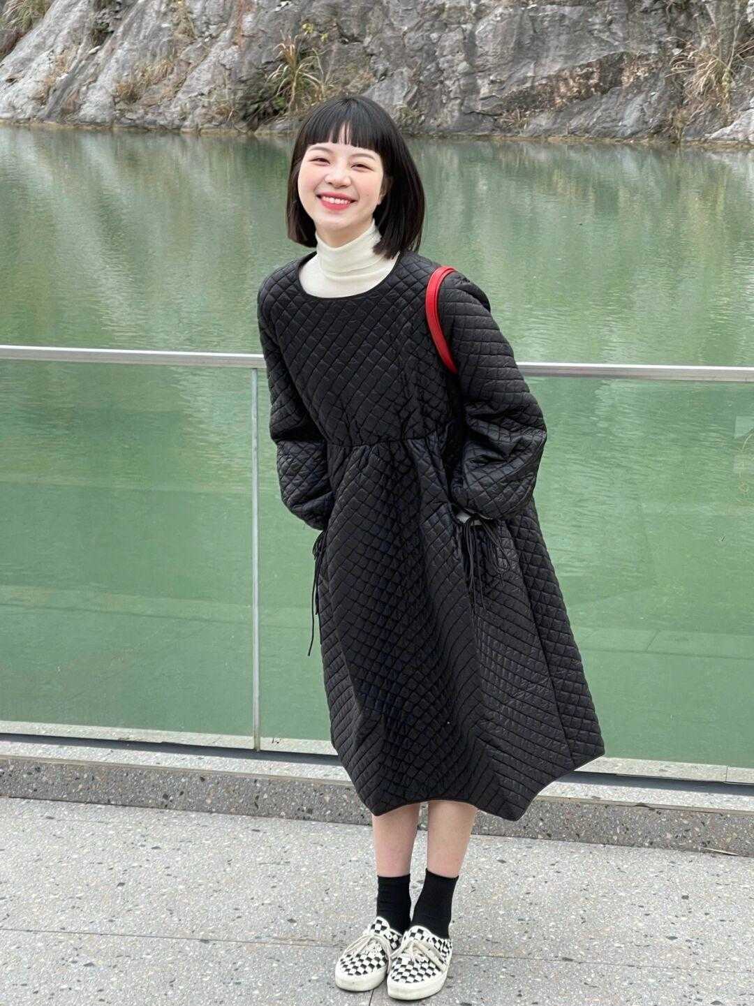 今年流行羽绒服连衣裙,羽绒裙新款连衣裙