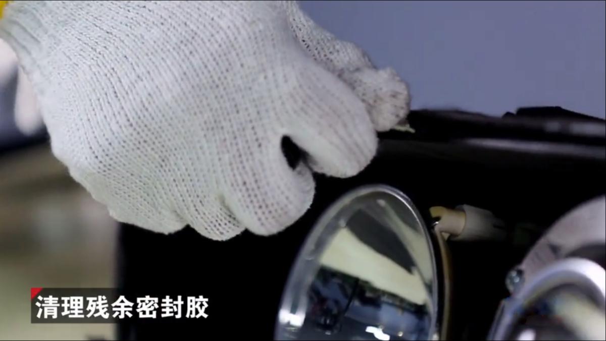 电动车大灯进灰怎么解决,大灯内部有灰