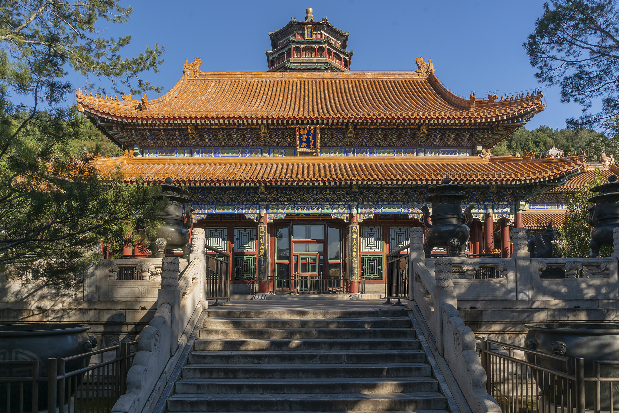 走颐和清漪，赏皇家园林之六：排云殿佛香阁（上）（修订版）